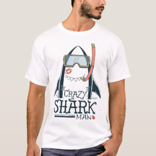 gekke haai t-shirt