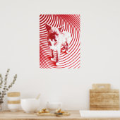 gekke hagel poster (Keuken)