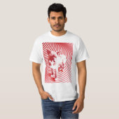 gekke hagel t-shirt (Voorkant volledig)