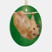 gekke hamster keramisch ornament (Rechts)