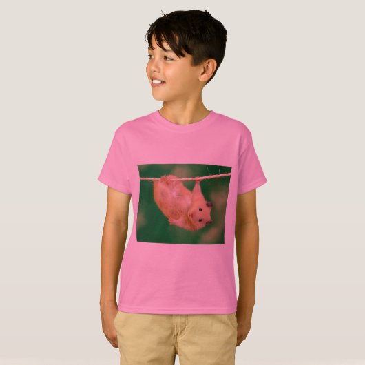 gekke hamster t-shirt (Voorkant volledig)