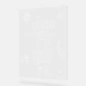 Gekke Hand Getrokken 30ste Verjaardag drinken Part Acryl Bord (Hoek)