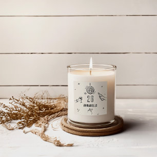 Gekke Hand Getrokken 30ste Verjaardag drinken Part Vierkante Sticker