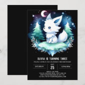 Gekke Happy Wolf Verjaardag Kaart (Voorkant / Achterkant)