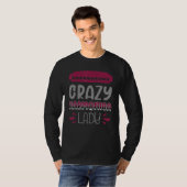 Gekke Harmonica Lady 1 T-shirt (Voorkant volledig)
