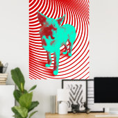 gekke haze pups poster (Thuiskantoor)