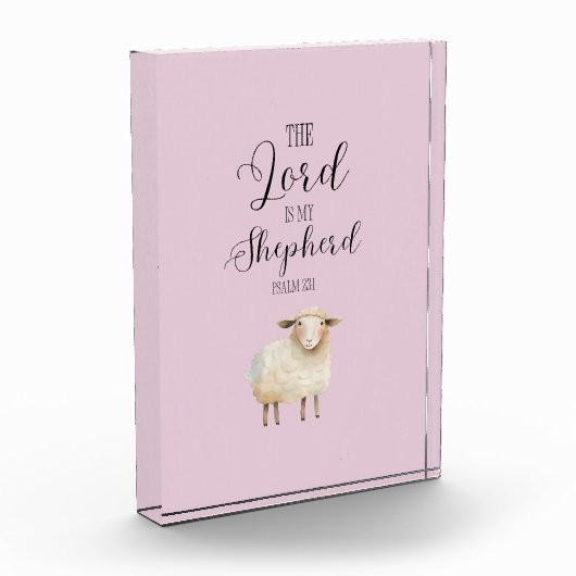 Gekke Heer is mijn Herder Psalm 23:1 Fotoblokken (Links)