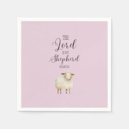 Gekke Heer is mijn Herder Psalm 23:1 Servet