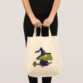 gekke heksenjacht op broomstok tote bag (Voorkant (product))