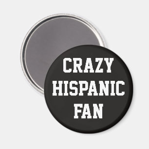 Gekke Hispanic Fan, Grappige Basketbal Mexicaanse Magneet