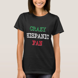 Gekke Hispanic Fans Honkbal T-shirt