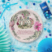 Gekke Hoedenmaker Alice Antieke Theepartij Bruidsu Papieren Bordje (Feest)