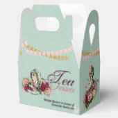 Gekke Hoedenmaker Alice Oude Tassen Thee Feest Bru Bedankdoosjes (Geopend)