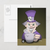Gekke Hoedenmaker Ansichtkaart Briefkaart (Voorkant / Achterkant)