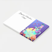 Gekke Hoedenmaker in Theekop Wonderland Post-it® Notes (Schuin)