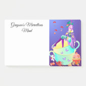Gekke Hoedenmaker in Theekop Wonderland Post-it® Notes (Voorkant)