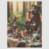 Gekke Hoedenmaker Steampunk Vintage Victoriaanse D Tissuepapier