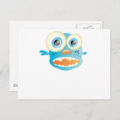 gekke hond briefkaart (Voorkant / Achterkant)