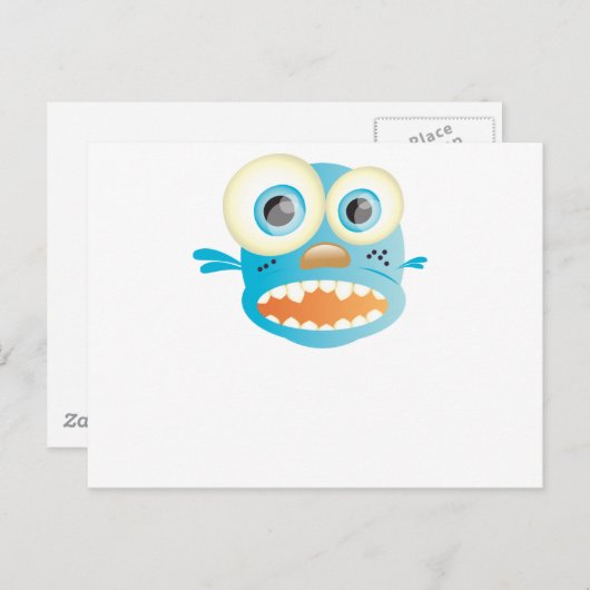 gekke hond briefkaart (Voorkant / Achterkant)