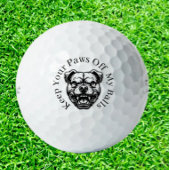Gekke Hond Golfers Golfballen