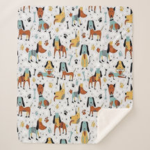 Gekke Honden Sherpa Deken