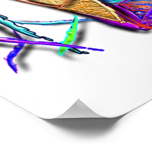 gekke ijsje 1 poster (Hoek)