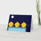 Gekke Jack-o'-Lanterns: Blank Halloween Kaart (Voorkant)