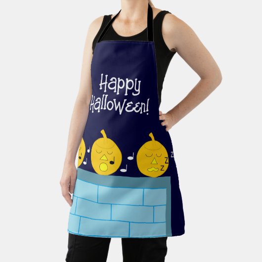 Gekke Jack-o'-Lanterns: Schort (Insitu)