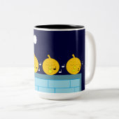 Gekke Jack-o'-Lanterns: Tweekleurige Koffiemok (Voorkant rechts)