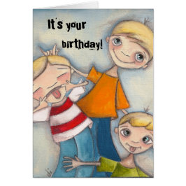 Gekke jongens - Kaart op zaterdag