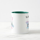 Gekke jongens Vist voor meisjes Vist TShirt Mok (Midden)