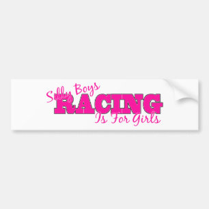 Gekke jongens voor meisjes bumpersticker