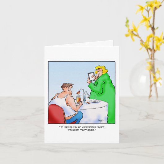 Gekke Jubileum  Kaart (Gele Bloem)