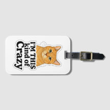 - “Gekke Kat Bagageclip- Oranje Kattending