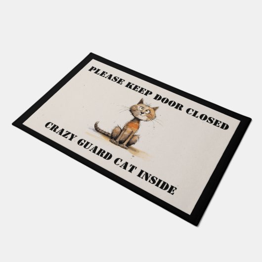Gekke Kat Deur Mat (Schuin)