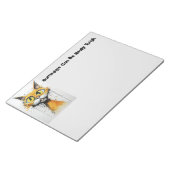 Gekke kat kan soms heel stoer Notitieblok zijn (Schuin)