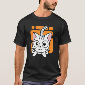 Gekke Kat Kinderen Kat T-shirt