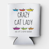 Gekke kat Lady Fun Cataraft Blikjeskoeler (Voorkant)