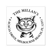 gekke kat liefhebber thema  zelfinktende stempel (Design)