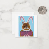 Gekke Kat Notitiekaartje (Voorkant / Achterkant in situ)