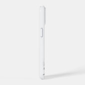 Gekke kat op wit iPhone 15 case (Rechterkant)