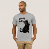 Gekke kat, T-shirt (Voorkant volledig)