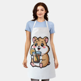 Gekke kattenkeuken schort voor kattenliefhebbers