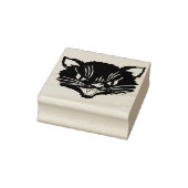 gekke-kattenriem rubberstempel (Stempel)