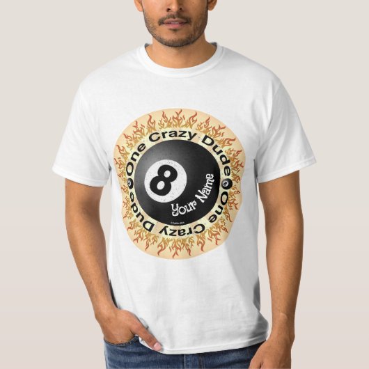 Gekke Kerel Eightball T-shirt (Voorkant)