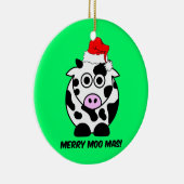 gekke kerst keramisch ornament (Rechts)