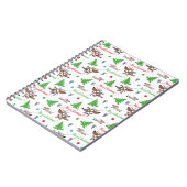 gekke kerst notitieboek (Linkerzijde)