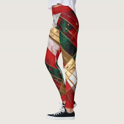 Gekke kerstbroek leggings (Links)