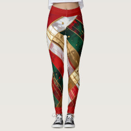 Gekke kerstbroek leggings