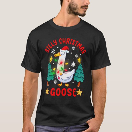 Gekke kerstcadeau t-shirt (Voorkant)